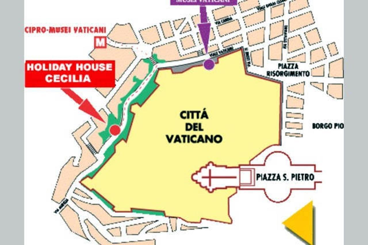 רומא Garden Flat By Vatican Walls מראה חיצוני תמונה